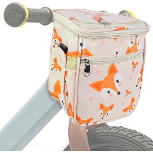 Panier De Vélo Pour Enfant,Panier Avant Velo,Sacoche De Guidon De Vélo Pour Enfants,Multiusage,Etanche Porte,Sacoche Vélo Avec Bandoulière Amovible Pour Vélos,Tricycles,Scooters - Neuf