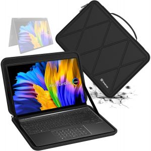 Housse De Protection Rigide En Eva Compatible 14 Pouces Asus Zenbook 14 (Ux3402), Pour Zenbook 14 Flip Oled (Up3404), Pour Rog Zephyrus G14,Pour Asus Vivobook S 14 Flip (X8244) - Neuf