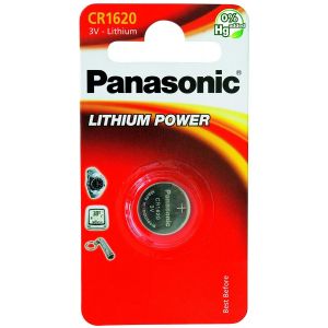 Panasonic Lot de 3 Blisters de 1 pile Lithium Power 3 V CR1620 - Neuf