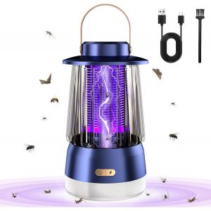 KALANKA-Lampe Anti Moustique, Anti Moustique Exterieur, Lampe Anti Moustique Interieur, Piege Moustique Exterieur, Lampe Anti Mouche, pour Camping, Jardin, Balcon et Chambre - Neuf