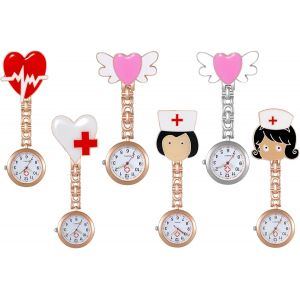 Eryi-Montre Femme Homme - Modele Dessin Anime - Montre Gousset Montre De Poche En Silicone - Neuf