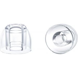 KAL-Kbear Kt01 Paire D'Embouts De Rechange En Silicone Liquide Hautement Élastiques Pour Écouteurs Dans L'Oreille, Degré De Liaison Élevé, Paroi Tubulaire Épaisse, Embouts Plus Propres - Neuf