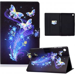 Kal-&Eacute;tui Coque Pour Samsung Galaxy Tab A8 10,5 Pouces 2022 2021 Sm-X200/ X205/ X207 Housse &Eacute;tui De Protection Avec Veille/R&eacute;veil Automatique Pour Samsung Galaxy Tab A8 2022/2021, Vent - Neuf