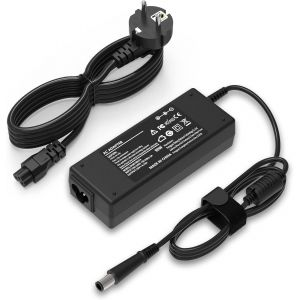 90W Chargeur Ordinateur Portable pour pour HP Pavilion DV3 DV4 DV5 DV6 DV7 G6 G7 G60 Série Elitebook G3 G5 8460p 8470p Probook 430 440 450 G1 G2 Compaq Presario CQ57 CQ60 Alimentation Adaptateur - Neuf