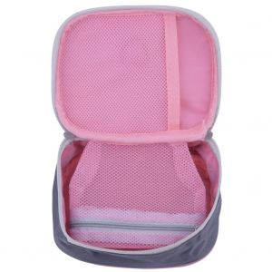 Trousse De Rangement Multifonction Portable Pour Medicaments D'urgence, Trousse De Maquillage Et De Cosmetiques (Rose) - Neuf