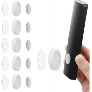 Support de télécommande magnétique (5 pièces, Blanc)Supports de Montage Mural Organisateur sans Trou Conteneurs de Stockage pour Le Stockage de Fournitures Scolaires de Bureau à Domicile - Neuf