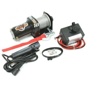 Varan Motors - var-p2000-1a Treuil électrique 12V 907Kg / 1814Kg 700W, Treuil à câble longueur 15m Ø4mm - Neuf