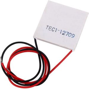 Dissipateur Thermique Thermoélectrique, 12V TEC1-12709 100W Refroidisseur Thermoélectrique Module De Plaque Peltier De Refroidissement 40mm X 40mm Dissipateur Thermique.[S931] - Neuf