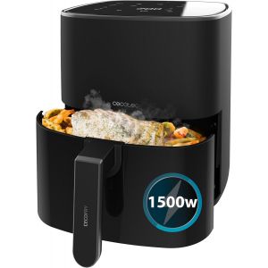 ChenQuanSarl-Friteuse À Air 5,5 L Cecofry Fantastik 5500. 1500 W, Technologie Perfectcook, Diététique Et Digitale, Tactile, Réglable 80-200ºc, 9 Modes, Minuteur 60 Min, Protection Contre La Surchauff - Neuf