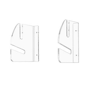 Skateboard Rack Skate Wall Mount Skateboard Acrylique Rack Pour Planche De Ski Aquaplane Planche &Agrave; Roulettes Planche &Agrave; Roulettes, Transparent - Neuf