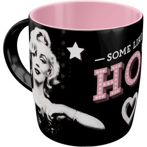 Eryi-Tasse À Café Rétro, Marilyn ¿ Some Like It Hot ¿ Idée De Cadeau Pour Fans De Cinéma, En Céramique, Design Vintage, 330 Ml - Neuf
