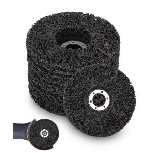 Lot de 5 disques abrasifs pour meuleuse d'angle, 125 x 22 mm, CSD, pour éliminer la rouille de la peinture. - Neuf