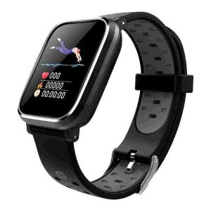 Montre Connectée Avec Moniteur De Fréquence Cardiaque Et De Pression Artérielle, Bluetooth, Écran Tactile, Étanchéité Ip68 - Neuf