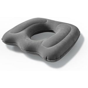 Coussin D'assise Gonflable Orthop&eacute;dique En Forme De Donut-Coussin D'assise H&eacute;morro&iuml;de-Coussin Orthop&eacute;dique Pour La Maison-Coussin De Coccyx Pour Chaise De Bureau-Anti-H&eacute;morro&iuml;des - Neuf