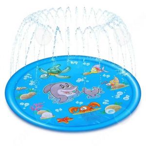 C Piscine Matériau PVC bleu de 150 cm respectueux de l'environnement durable antidérapant installation rapide Piscine gonflable - Neuf