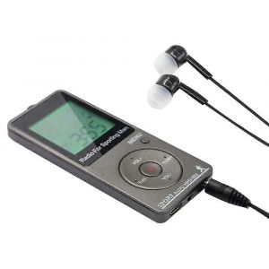 Radio AM FM portable Radio personnelle avec casque Radio Walkman avec batterie rechargeable Numérique - Neuf