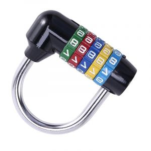 Serrure &agrave; combinaison &agrave; 5 chiffres - r&eacute;sistante aux intemp&eacute;ries - robuste - serrure de valise - serrure de voyage - cadenas - universelle - serrure &agrave; combinaison - co - Neuf