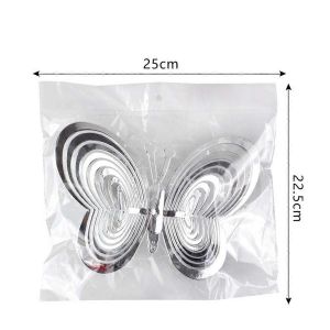 Papillon Wind Spinners Ornements suspendus Carillon éolien rotatif A - Neuf