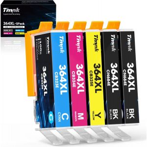 Cartouche D'Encre Compatible Multipack Pour Hp 364 364Xl Pour Photosmart 5510 5511 5512 5520 5522 6512 6515 6520 Deskjet 3070A 3520 3522 Officejet 4610 4620 4622 (2N/1C/1M/1Y)[ENC941423] - Neuf