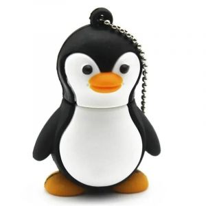 KALPZ-Nouveau Dessin Animé Usb Clé Usb 64Gb Mignon Lapin Clé 32Gb Chat U Bâton 16Gb Clé 8Gb Pingouin Clé Mémoire Stockage Externe,Great Penguin,128 Go - Neuf