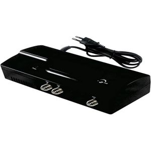 HD-12-AMP-I Amplificateur terrestre TNT 2 voies UHF VHF Gain 25 dB Noir - Neuf