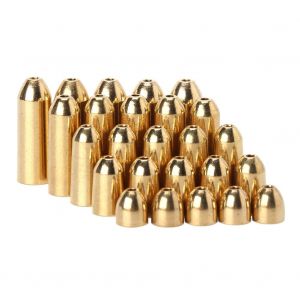 Lot De 50 Plombs Plombes En Cuivre De 1,8/3,5/5/7/10 G, En Forme De Balle, Pour La Peche - Neuf