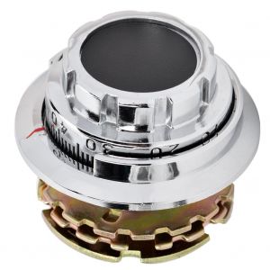 Serrure a combinaison metallique a 3 disques avec cadran code pour coffret a bijoux, coffre-fort, armoire a documents - Neuf