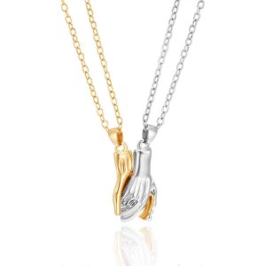 Deux &Acirc;mes Un Coeur Pendentif Colliers Pour Couple, Aimant Couples Collier - Neuf