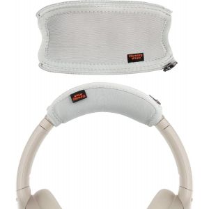Housse de coussin de rechange compatible avec casque st&iquest;&iquest;r&iquest;&iquest;o Sony WH-1000XM2/WH-1000XM3/WH-1000XM4 avec annulation du bruit sans fil, bande de protection Gris - Neuf