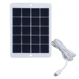 Hjlian Panneau Solaire Exterieur En Polysilicium 3 W 5 V, Generateur De Chargeur Solaire Pour Telephone Portable - Neuf