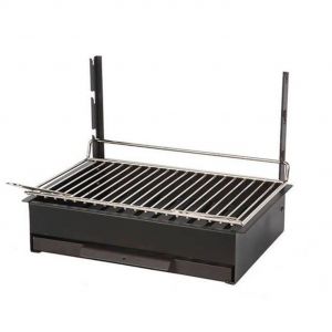 Grilloir en acier Vulcain 3653, L.49 x l.37 x H.36.4 cm - Neuf
