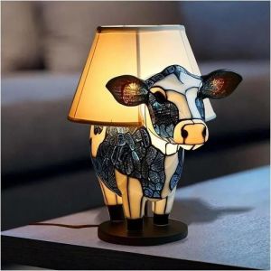 Lampe De Table En Forme D'AnimalLampe De Table De Chevet Avec Ports Usb A + CLampe De Chevet Pour Salon, Chambre À Coucher, [u6996] - Neuf