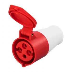 16A/32A Industriel &Eacute;tanche Connecteur 3 BROCHES 4 BROCHES 5 BROCHES IP44 fixation Murale Coupleur Connecteur, 32A 5P Prise &Eacute;lectrique - Neuf