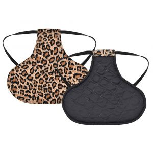 2 Gilets Pour Poules Avec Bretelles &Eacute;lastiques, Protection Des Plumes Et Du Dos, Tablier En Toile De Coton Matelass&eacute;, Taille 20.5x18.5 Cm, Poids 34 Grammes, Lavable Et R&eacute;utilisable - Neuf