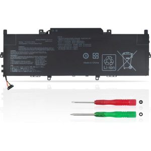 C41N1715 Battery for ASUS Zenbook 13 UX331F UX331FA UX331U UX331UA UX331UN UX331FN U3100FN U3100UN UX331FN-EG034T UX331UA-EG011 2R UX3 31UN-C4032T UX331UN-WS51T Series 4ICP4/72/75 50Wh - Neuf