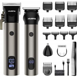 Tondeuses Et Tondeuses À Cheveux Professionnel Coiffeur Home Beauty Kit, Barbe Électrique Rechargeable Corps Tondeuse À Cheveux Pour Hommes Sans Fil Tondeuse À Cheveux Cadeaux Pour Enfants - Neuf