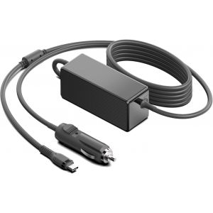 Chargeur De Voiture Usb C 12-24 V 100 W 2,6 M Usb Tpe C 100 W Pd Pour Dell Pro 14 13 16 Plus/Dell Pro Rugged 14 13 Ra13250 Rb14250 Premium Pa14250 Pb16250 Pa13250 Inspiron 13/13 4/15/15. 16 - Neuf