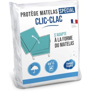 Ulteronixshop-Prot&egrave;ge Matelas pour Clic Clac | 130x190 cm | Al&egrave;se Imperm&eacute;able | Lavable &agrave; 90&deg;C - Neuf