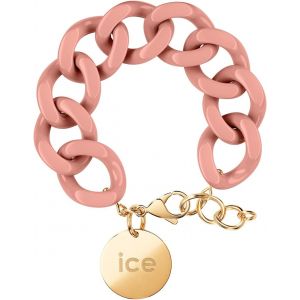 Eryi-Ice - Jewellery - Chain Bracelet - Bracelet Mailles Xl De Couleur Pour Femmes Fermé D`Une Médaille Dorée - Neuf