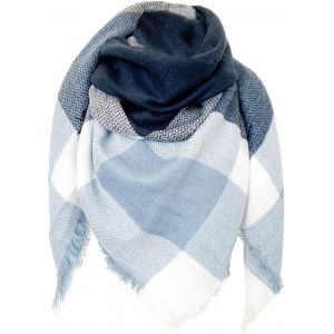Kalanka-Écharpe Femme Homme Châle Cachemire Ecossaise Mode Ponchos Plaid Foulards Automne Hiver Oversize Cape Glands Scarf Carreaux Chaud Carrée Souple Étole Couvertures - Neuf