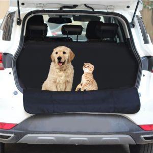 Hjlian Housse De Protection Impermeable Pour Siege Arriere De Voiture, En Tissu Oxford Noir, Pour Chien Et Chat - Neuf