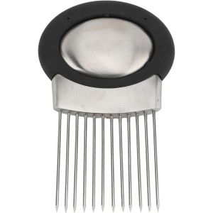 Chenquansarl-Support Pour Trancher Les Oignons, Outil Ergonomique Polyvalent En Acier Inoxydable Pour Trancher Et Coupe-Citron, Gadget De Cuisine, L&eacute;gumes, Pommes De Terre, Tomates, Avocats, - Neuf