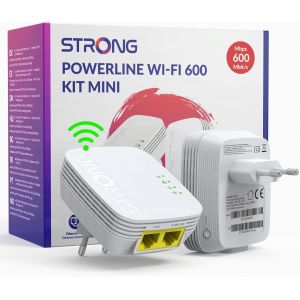 SUBZONAL-CPL 600 Mpbs | WiFi 300 Mbps | Pack de 2 | Prise filtr&eacute;e | Port Ethernet | Compatible boxs Internet | Id&eacute;al Multi TV | Streaming HD | Pr&ecirc;t &agrave; l'emploi | Garantie 4 Ans - Neuf