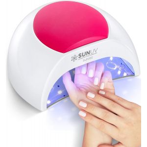 S&egrave;che-Ongles Uv Led, Lampe Pour Ongles, Minuterie 10s/30s/60s/90s, Capteur Infrarouge, Base Amovible, Parfait Pour Nail Art Et Le Salon Manucure - Neuf