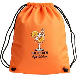 Acdsgd-Aperol Sac &Agrave; Dos De Gym Avec Inscription &laquo; Aperol Spritz &raquo; - 35 X 45 Cm - Avec Motif &laquo; Hall&ouml;chen Aperol &raquo; - Id&eacute;al Comme Cadeau D'anniversaire Pour Votre Meilleure Amie, Cadeau De No&euml;l Pour - Neuf