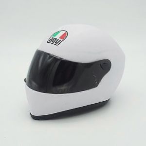 Ours en peluche drole en forme de moto avec casque, veste, vetements, poupees en peluche, oreiller doux, cadeau pour enfants et garcons - Neuf