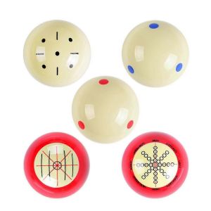 Ballon D'entraînement De Billard De Précision Avec Points Pour La Pratique En Solo - Neuf