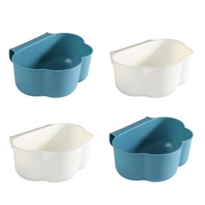 Lot De 4 Poubelles De Cuisine Suspendues Pour Porte D'armoire De Cuisine,Bac De R&eacute;cup&eacute;ration Des D&eacute;chets De Cuisine,Seau Suspendu,Poubelle De Cuisine Pour Le Stockage Des D&eacute;chets M&eacute;nagers - Neuf