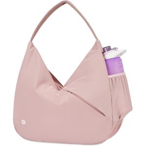 Slep-Sac De Sport Pour Femmes - Sac De Voyage Avec Support Caché Pour Tapis De Yoga Et Compartiment À Chaussures, Sac De Transport Pour L'entraînement, La Danse, Avec Compartiment Humide(Rose) - Neuf