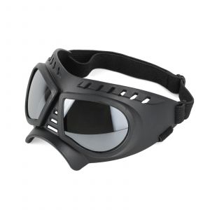 Dog Glasses Are Suitable For Small Breed Dog Goggles, Dog Ultraviolet Sunglasses, Windproof, Snow Proof, Long Kiss Dog Mask(Sliver) - Neuf